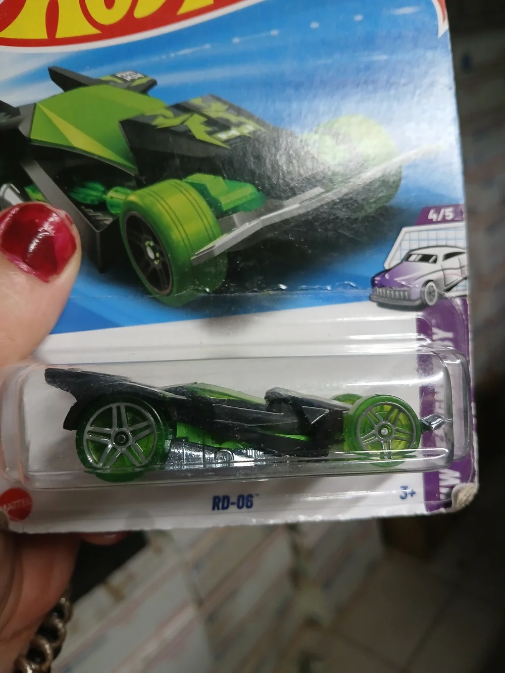 2025 Hot Wheels RD-06 (#105/250) from the HW Designed By series (4/5),